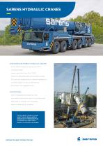 SARENS HYDRAULIC CRANES - 1