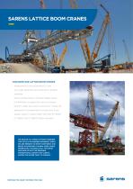 SARENS LATTICE BOOM CRANES-1