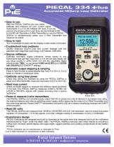 PIECAL 334Plus Automated Milliamp Loop Calibrator - 1