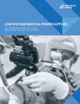 Low Voltage Medical Power Supplies brochure-1