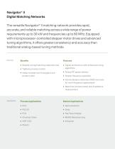 Navigator Networks datasheet - 3