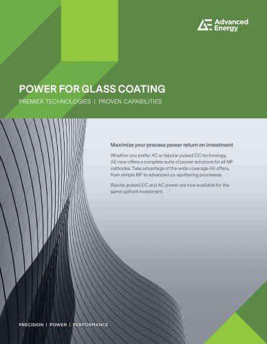 POWER FOR GLASS COATING