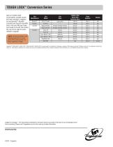 TOUGH LOCK Consumables and Conversion Series Spec Sheet - 8