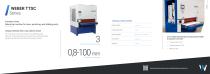 WEBER sanding - Overview of metal grinding and deburring machines-8