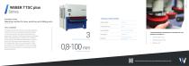 WEBER sanding - Overview of metal grinding and deburring machines-9