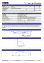 TP03AB,TP04AB series 3W,4W AC-DC converter-2