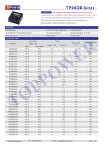 TP06DB series 6W DC/DC converter-1