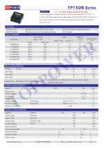 TP15DB series 15W DC/DC converter-1