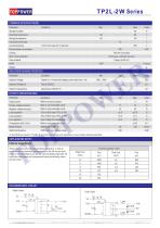 TP2L-2W series 2W DC-DC converter-2
