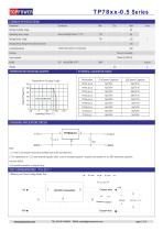 TP78xx-0.5 series non-isolated DC-DC converter 500ma-2