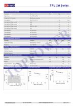 TPJ-2W series 2W DC/DC-2