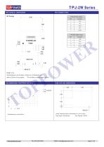 TPJ-2W series 2W DC/DC-3