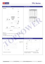 TPJ series 1W DC/DC-3