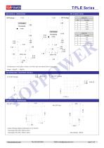 TPLE series 0.25W DC/DC-3
