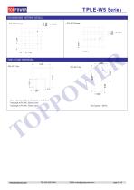 TPLE-W5 series 0.5W DC/DC-3