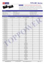 TPV-W1 series 0.1W DC/DC-1