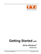 S5 for Windows Getting Started - 1