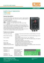 EARTH-FAULT INDICATOR TYPE EASI-1