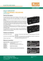 FAULT INDICATOR TYPE EKL8000NG / EKL8001NG-1