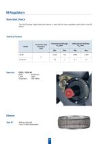 Pressure Regulators Type M - 14