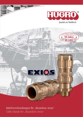 Cable Glands for &bdquo;Hazardous Areas&ldquo;