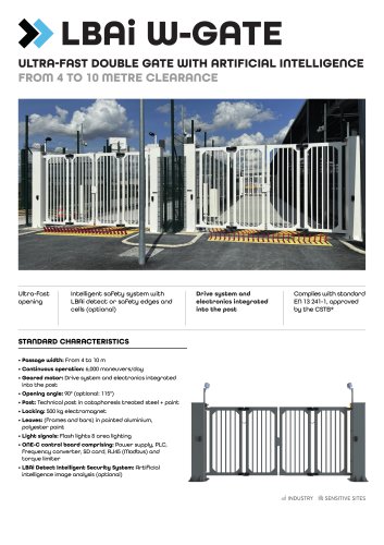 LBAi W-GATE double