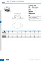 AFA60 - Bell-shaped machinery mount with thread-1