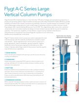 Flygt A-C Series Large Vertical Column Pumps - 2