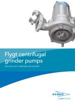 Flygt centrifugal  grinder pumps 2026-1