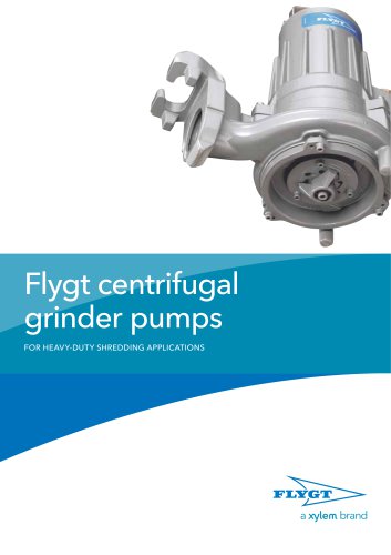 Flygt centrifugal  grinder pumps 2026