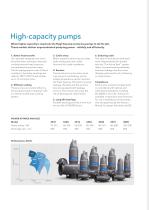 The Flygt N-technology pump series for water and wastewater - 10