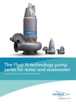 The Flygt N-technology pump series for water and wastewater - 1