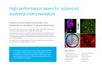 Cobolt High Performance Lasers - 2