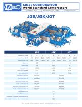 JGE, JGK, & JGT Reciprocating Gas Compressors - 1