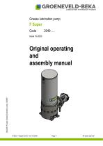 Original operating and assembly manual -1