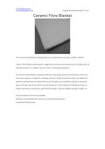 BSTFLEX Ceramic Fibre Blanket for thermal protection-1