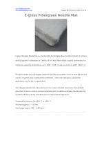 BSTFLEX E-glass Fiberglass Needle Mat for heat protection-1