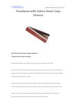 BSTFLEX Firesleeve with Velcro Hook Loop Closure for hoses lines wires protection-1