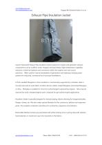BSTFLEX heat protection Exhaust Pipe Insulation Jacket-1