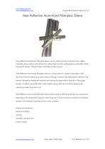 BSTFLEX heatshield Heat Reflective Aluminized Fiberglass Sleeve-1