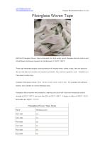 BSTFLEX high temperature fiberglass woven tape-1