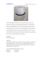 BSTFLEX high temperature Texturized fiberglass twisted rope-1