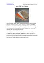 BSTFLEX silica, fiberglass, ceramic high temperature resistant welding blanket-1