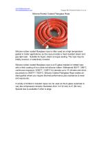 BSTFLEX Silicone rubber coated fiberglass rope-1