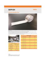 High temperature fireproof Aluminum fiberglass tape-1