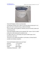 high temperature Texturized fiberglass braided rope-1