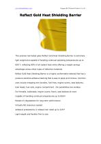 Reflect Gold Heat Shielding Barrier-1