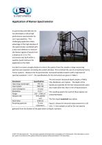 Application of Raman Spectrometer - 1