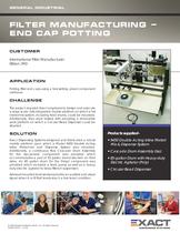 Filter End Cap Bonding - 1