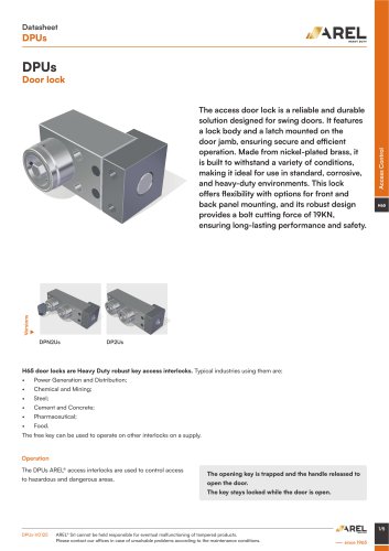 DPUs Data Sheet